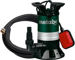 Metabo Dompelpomp PS 7500 S set - inclusief 7m afvoerslang, vlotterschakelaar, multi-adapter