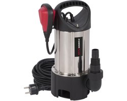 Powerplus POWEW67912 Dompelpomp/Waterpomp - 400W - 7500 l/h - Roestvrijstalenbehuizing - Voor schoon en vuil water - Incl. vlotter