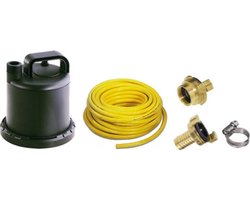 Sicce wateroverlast SET - incl. 5mtr slang / GEKA pomp koppeling / slangklem - Sicce Ultra Zero vlakzuiger dompelpomp