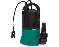 VONROC Dompelpomp / vlakzuigpomp / dweilpomp - tot 1mm met sensorschakelaar  - 400W - 6000l/h - Voor schoon water