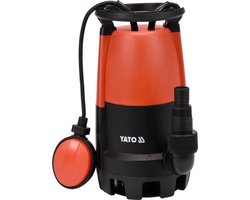 YATO Dompelpomp voor schoon en vuil water - Vlakzuigpomp - 900W - 18000L/h - Max. aanzuiging 1 mm