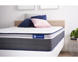 Actilatex plus matras 80x220cm , Latex en traagschuim , Zeer stevig, 7 comfortzones