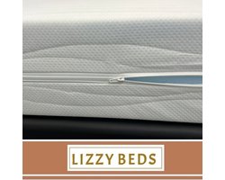 Koudschuim matras Hybrid - 90x200cm - 20cm dik - Lizzy Beds