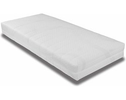 Ledikant Matras 80x120 x14cm koudschuim hybrid matras met anti-allergische wasbare hoes / tijk met rits