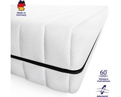 Matras - 80x190 - koudschuim - premium plus tijk - 15 cm hoog - Gemiddeld