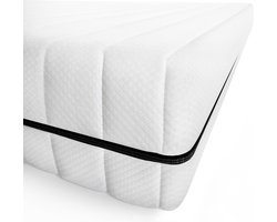 Matras - 80x200 - koudschuim - premium plus tijk - 15 cm - Gemiddeld