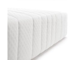 Matras Comfort Foam - 80x200 - HR Koudschuim - Hybrid - 14cm - Orthopedisch Bamboo Purschuim - Hotel XL Kwaliteit - Anti Bacterieel