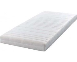 Matras comfortschuim 20 cm dik - 90x200 cm eenpersoons matras - afneembaar tijk