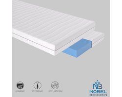 Nobel Bedden Matras 80x200x20 Koudschuim HR45 Bamboo 20cm dik - 2 Persoons - 80x200