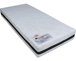 Slaaploods.nl Prince de Luxe® - 90x220 cm - Pocketvering Matras met Koudschuim - Hard - 25 cm dik