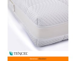 Tencel Pocketveer matras Latex 3000 – ca. 25cm dik - 90x200cm - Bestrest bedden®