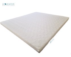 Toppermatras XXXL - Topdek 160x200 Luxe  3d Topper Matras HR Koudschuim  12 cm - 100% Veilig Product -Orthopedisch