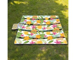 Grote Waterdichte Picknickdeken 200x300cm - Machinewasbaar en Draagbaar - Perfect voor Kamperen, Strand en Uitjes