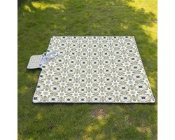 Grote Waterdichte Picknickdeken 200x300cm - Machinewasbaar en Met Draaggreep