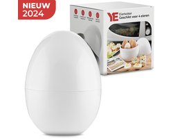 Magnetron Eierkoker - Microwave Egg Boiler - Eenvoudig Klaar te Maken - Binnen 10 min Klaar - Ruimte voor 4 Stuks