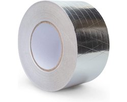 Sterk versterkte aluminium tape - Zilver - 75 mm X 50 m