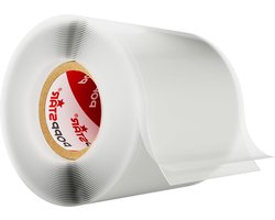 Zelfdichtende siliconentape - 3m lengte - reparatietape en isolatietape - transparant - geschikt voor water en lucht