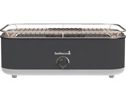 Barbecook E-Carlo elektrische tafel BBQ Midnight Grey 42,5x33x16,5cm