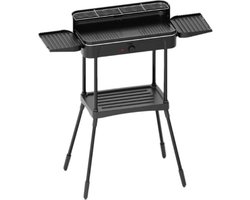 Elektrische Barbecue - Formaat Barbecue (LxBxH) 51x14x38 cm -  Staand - Zwart