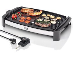 Elektrische Grillplaat 2200 Watt - Draagbare Tafelgrill voor Binnen en Buiten - Ideaal voor 4-8 Personen