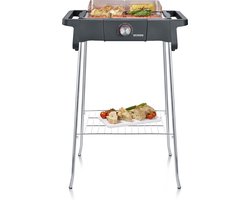 Severin PG 8124 STYLE Evo S Barbecue Grill met statief - eBBQ 2500W - 350gr.in 10min