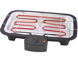 Tristar BQ-2813 Elektrische Barbecue - Tafel BBQ - Grillrooster 38 x 22 cm - Zwart