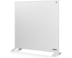 Elektrische kachel – Princess Infrarood Verwarmingspaneel 348035 – Verwarming - Inclusief mobiele app - Spraak gestuurd - 350W – 60 x 60cm – Vrijstaand/Wandmontage - Energiezuinig