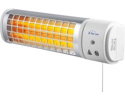 Purline Infrarood Verwarming - 1200W - 3 Standen - Badkamerkachel - Laserkachel - Halogeen Kachel - Petroleumkachel - Terrasverwarmer - Infrarood Kachel - Vrijstaand - Heater - Werkplaatskachel