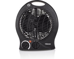 Tristar Elektrische campingkachel KA-5037 - Ventilatorkachel - 2 warmtestanden 1000|2000 Watt - Voor kleine ruimtes - Zwart