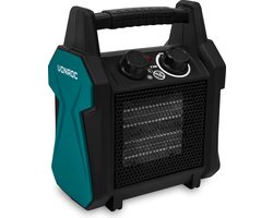 VONROC Elektrische kachel - ventilatorkachel - 1000W/2000W - keramisch - 3 standen - thermostaat - 20m2