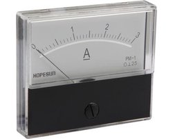 Analoge Paneelmeter Voor Dc Stroommetingen 3A Dc / 70 X 60Mm