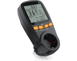 Brandson P1 Meter – Energiemeters - Energiemeter Verbruiksmeter – Stroommeter – Inzicht in je Stroomverbruik! - kwh Meter - met LED-Display - Zwart