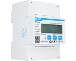 Chint elektriciteitsmeter - Chint kWh meter 80A 1-fase Modbus MID afname/levering (96008001)