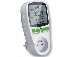 Digitale energie kWh verbruiksmeter - 3680W en 16A MAX - Met verlichting - Kosten besparend - Overbelastingalarm en vele andere functies - LimitedDeals