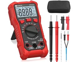 Digitale Multimeter - Voltmeter, Spanningsmeter, Stroom, Weerstand, Capaciteit, NCV, Frequentie, Temperatuur