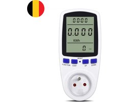 Energiemeter – Energiekosten Verbruiksmeter – Energie -Energiekostenmeter – KWh meter – Stroomverbruik meter – Stopcontact Elektriciteitsmeter – besparen (België)