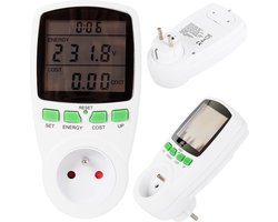 Energiemeter Verbruiksmeter - Elektriciteitsmeter P1 Meter - Energieverbruiksmeter - Energiemeter Stopcontact - Kwh Meter - Stroommeter