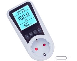 Energiemeter Verbruiksmeter - Energieverbruiksmeter - Verbruiksmeter - Stopcontact - Energiekostenmeter - P1 meter