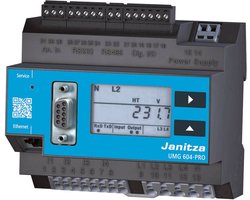 Janitza UMG 604-PRO 230V Power Quality Analyzer