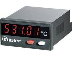 Kübler Automation CODIX 531 Temperatuur-aanduiding - 19999 tot 99999 °C Inbouwmaten 45 x 22 mm