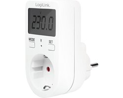 LogiLink KWH-meter Digitaal met kinderbeveiliging - 230V - 16A