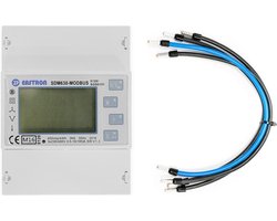 SDM630 Modbus V2 MID - 3 Fase kWh met Modbus (MID gekeurd) met Aansluit Kabelset