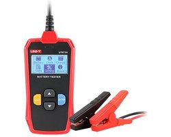 UNI-T UT673A accu tester met LCD display voor accu in auto, motor, boot, zonne energie of alarmsysteem