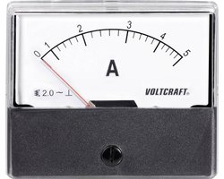 VOLTCRAFT AM-70X60/5A Inbouwmeter AM-70X60/5 A 5 A Weekijzer