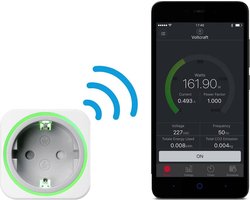 VOLTCRAFT SEM6000SE Energiekostenmeter Bluetooth-interface, Gegevensexport, Datalogger, Kostenprognose, TRMS, Instelbaa