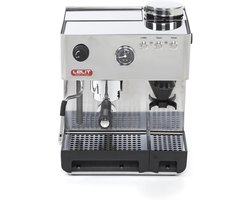 Anita RVS espressomachine met bonenmolen