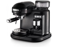 Ariete 1318 Moderna Espressomachine - Pistonmachine - Koffiemachine met Bonen - zwart