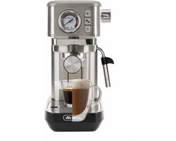 Ariete 1381/10 Moderna - Espressomachine/Pistonmachine - 15 bar - inhoud 1.1 liter - Manometer - Zilver