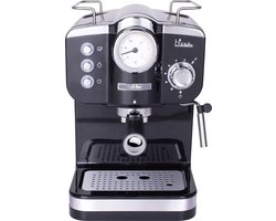 BiKitchen - koffie 200 Espressomachine met carterfilterhouder - Zwart - 1100 W