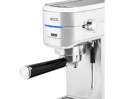 ECG ESP 20501 Iron - Espressomaker - Watertank 1,25l - Roestvrijstaal - Zilver- 20 bar - 1250-1450 W